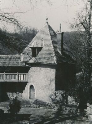 Ozalj - Stari grad, zapadna kula