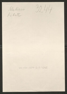 Mladineo, Ante, 1914. Policijski karton