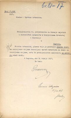 Oprosna iskaznica, Gjuro Szabo