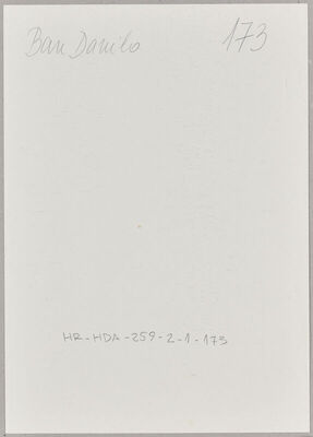 Ban, Danilo, 1898. Policijski karton