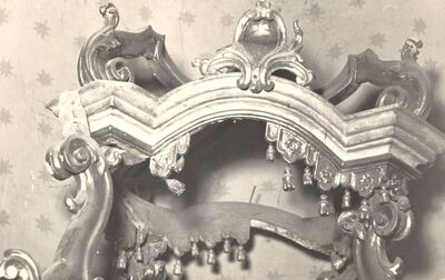 Samobor - Franjevačka crkva Uznesenja Blažene Djevice Marije, drveni baldahin