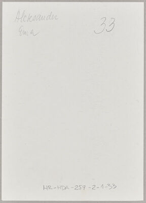 Aleksander, Ema, 13.8.1865. Policijski karton