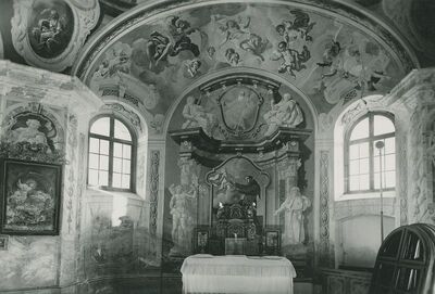 Lepoglava (Purga) - Kapela sv. Jurja, unutrašnjost