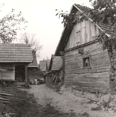Gustelnica - Pogled na dio naselja