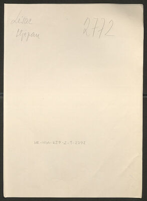 Lisac, Stjepan, 1907. Policijski karton