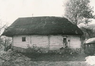 Jarnevići (Ribnik) - Tradicijska kuća, dulje pročelje