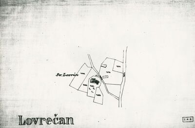 Lovrečan (Zlatar Bistrica) - Plan mjesta