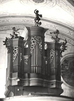 Križ - Župna crkva sv. Križa, orgulje