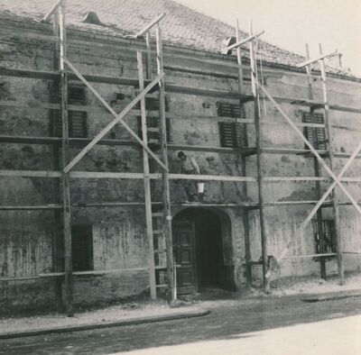 Karlovac - Gradski muzej, radovi na pročelju