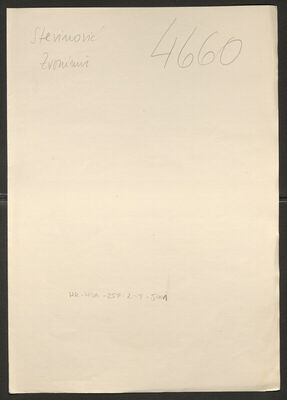 Stevinović, Zvonimir, 21.11.1913. Policijski karton