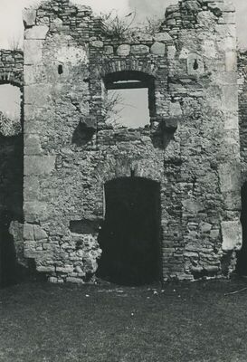 Konjščina - Stari grad (Kaštel Konjskih), vanjština, detalj