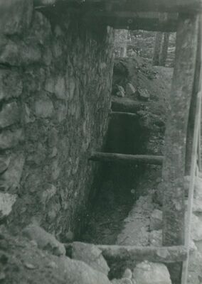 Zelingrad - Stari grad Zelingrad, detalj jugoistočnog pročelja