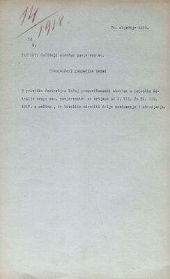 Godišnji obračun Povjerenstva