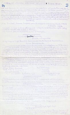 Campagne Venete 1848, Ordine del Ministro = Kampanje na području Veneta 1848. Naredba ministra...