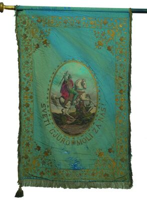 Zastava osječkog Cipelarskog i čizmarskog društva