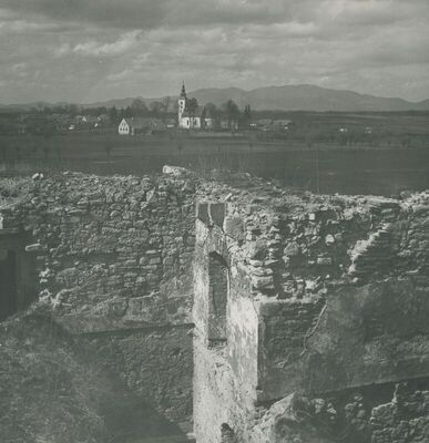 Konjščina - Stari grad (Kaštel Konjskih), situacija