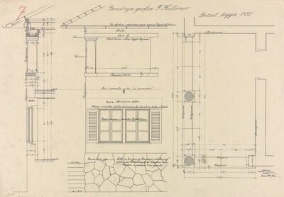 Novi Vinodolski, Projekt ljetnikovca Kulmer, loggia