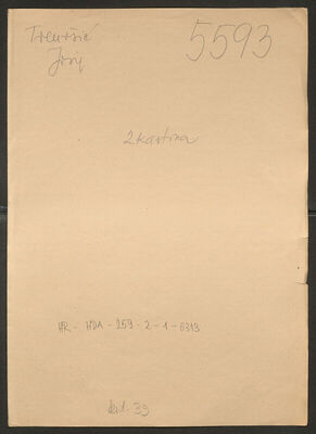 Treuršić, Josip, 9.9.1905. Policijski karton