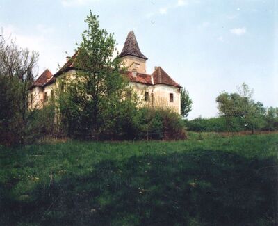 Lukavec - Stari grad Lukavec, detalj vanjštine
