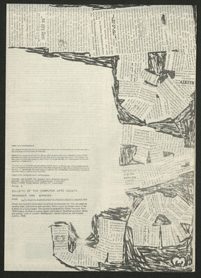 Page: bulletin of The Computer Arts Society 5