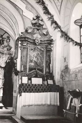 Samobor - Kapela sv. Ane, oltar