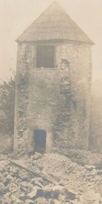 Tounj - Grad Frankopana, kula