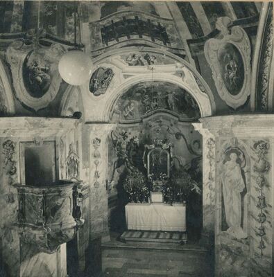 Lepoglava (Purga) - Kapela sv. Jurja, unutrašnjost