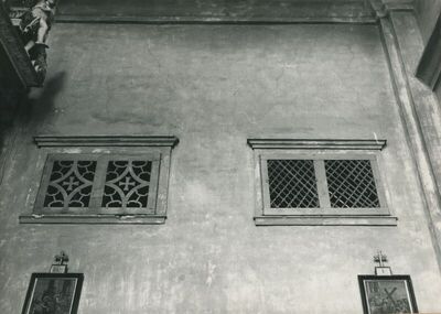 Krapina - Samostan franjevaca Provincije sv. Ćirila i Metoda i crkva sv. Katarine, unutrašnjost, detalj