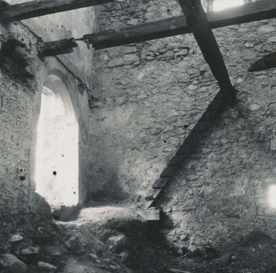 Ozalj - Stari grad, detalj unutrašnjosti