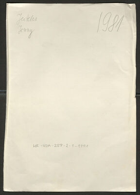 Jeiteles, Jenni, 27.4.1864. Policijski karton