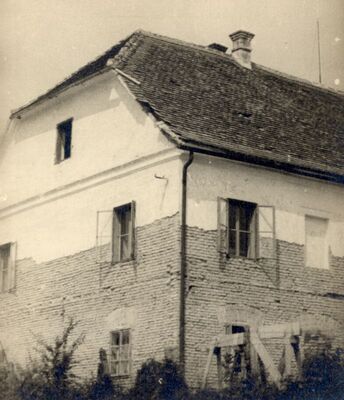 Božjakovina - Kurija, dio vanjštine