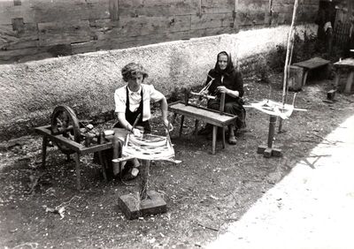 Kuče - Namatanje pređe