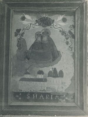 Kuzminec (Mihovljan) - Crkva sv. Marije Magdalene, slika Madone s Isusom
