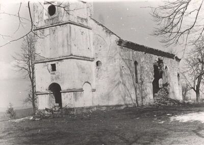 Sadilovac (Rakovica) - Memorijalno mjesto Crkva Rođenja Bogorodice