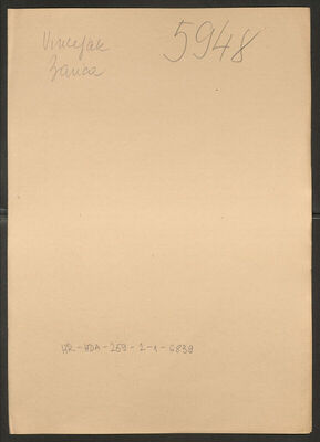 Vinceljak, Barica, 22.8.1907. Policijski karton