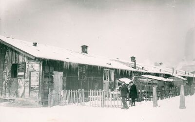 Zagreb (Klaićeva ulica) - Ciglana, baraka prije spaljivanja