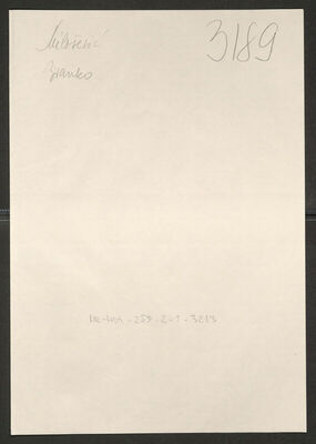 Milošević, Branko, 25.8.1918. Policijski karton