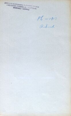 Ribnik - Stari grad Ribnik, nacrti