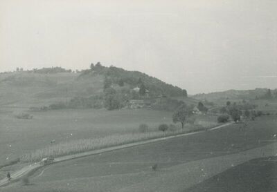 Škarićevo Donje (Krapina) - Kurija Škarićevo, situacija u krajoliku