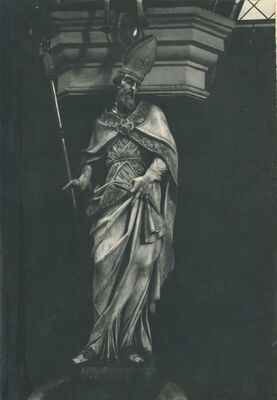 Varaždinske Toplice - Župna crkva sv. Martina, kip sv. Franje Saleškog