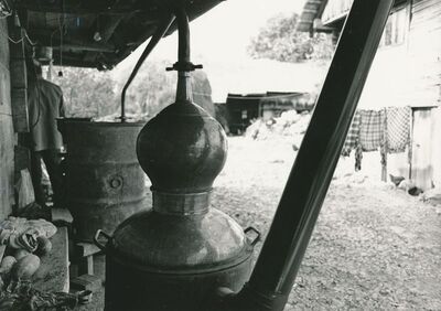 Brlog Ozaljski (Kamanje) - Kotao za pečenje rakije