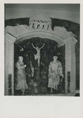 Lepoglava - Bivši pavlinski samostan, centralna grupa Krista na križu