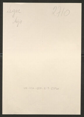 Legac, Mijo, 14.10.1906. Policijski karton