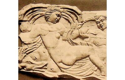 Split, Arheološki muzej, reljef Nereida i Tritona