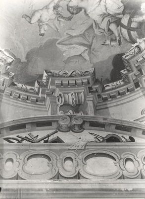 Gornja Bistra - Dvorac Oršić, zidna slika