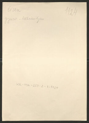 Eisen, Gjuro-Maksimilijan, 3.7.1892. Policijski karton