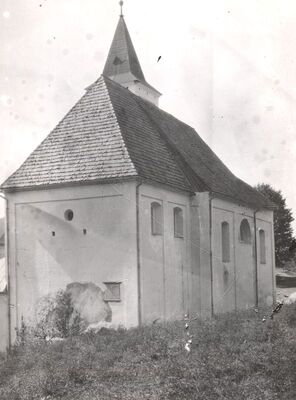 Kotari (Samobor) - Crkva i samostan sv. Leonarta, dio vanjštine