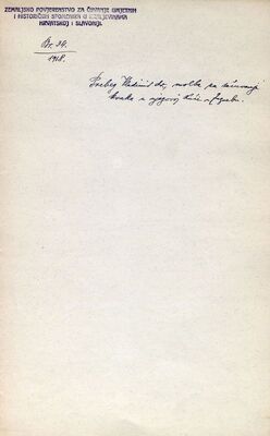 dr. Vladimir Prebeg, Zagreb, zamolba za očuvanje kvaka