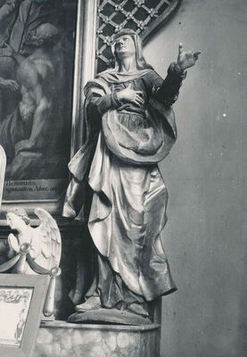 Svetice (Ozalj) - Crkva Blažene Djevice Marije, kip sv. Ane