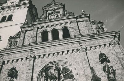 Marija Bistrica - Župna crkva sv. Marije Bistričke, crkva, vanjština, detalj